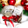 Charming Mini Christmas Gift Hamper: Bracelet, Candle & Chocolates Delight