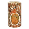 Pillar Brown Crackle Oil Burner