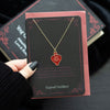 Love Potion Enamel Necklace Card