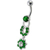 Trendy Elegant Silver Star Belly Ring – Dazzle Your Style!