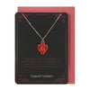 Love Potion Enamel Necklace Card