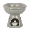 Grey Deep Bowl Oil Burner