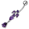 Trendy Jeweled Belly Ring - Stylish Body Jewelry for Online Shoppers!