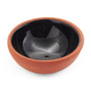 Moroccan Elegance: Handmade Black Ceramic Bowl - 8cm of Timeless Charm