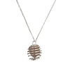 Elevate Your Vibe: Handmade Spiral Tumbled Pendant Necklace for Inner Peace