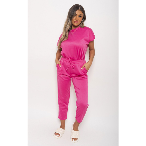 Yasmine Short Sleeve Boxy Lounge Co-ord Set: Style Meets Comfort!