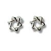 Elegant Sterling Silver Star of David Stud Earrings - Timeless Gift Idea