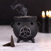 Triquetra Cauldron Incense Cone Holder