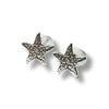 Sparkling Dotty Star Stud Earrings - Perfect Holiday Gift for Little Stars!