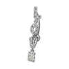 Trendy Jeweled 'LOVE' Reverse Belly Ring - Sparkle in Style!