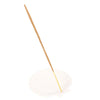 Off White Scallop Shell Incense Stick Holder