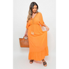 Joanna V-Neck Maxi Dress: Chic Rope Tassel Elegance for Every Occasion