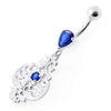 Enchanting Jeweled Belly Ring - Fancy Ancient Pot Design for Trendy Shoppers!