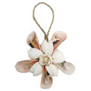 Ocean Bliss: Handmade Seashell Hanging Ornament - Coastal Charm for Any Space