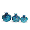 Ocean Blue Ceramic Vase Trio - Elevate Your Space with Elegance & Style