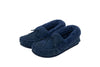 Nordvek Cozy Sheepskin Suede Moccasin Slippers - Non-Slip Comfort