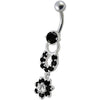 Trendy Elegant Silver Star Belly Ring – Dazzle Your Style!