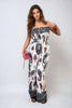 Finley Effortless Chic Shirred Strapless Jumpsuit - Stand Out in Style!