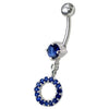 Trendy Multi Jeweled Belly Ring – Dazzling Body Jewelry for Every Occasion!