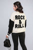 Edgy Erica Round Neck Rock & Roll Jumper - Elevate Your Style!