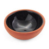 Moroccan Elegance: Handmade Black Ceramic Bowl - 8cm of Timeless Charm