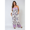 Finley Effortless Chic Shirred Strapless Jumpsuit - Stand Out in Style!