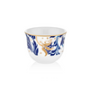 Evaliza Blue Blanc Karina Cup - Handcrafted Elegance for Espresso & Decor