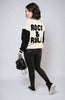 Edgy Erica Round Neck Rock & Roll Jumper - Elevate Your Style!