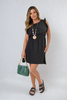 Chic Kiana Ruffle Trim Mini Dress: Effortless Elegance for Every Occasion!