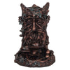 Bronze Effect Tree Man Backflow Incense Burner