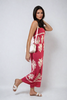 Chic & Vibrant Printed Strapless Jumpsuit for Effortless Style