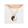 Pair of Yin Yang Best Friend Pendant Necklaces