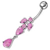 Trendy Jeweled Belly Ring - Stylish Body Jewelry for Online Shoppers!