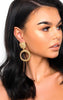 Head-Turning DANI Statement Drop Earrings - Elevate Any Outfit!