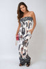 Finley Effortless Chic Shirred Strapless Jumpsuit - Stand Out in Style!