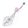 Enchanting Jeweled Belly Ring - Fancy Ancient Pot Design for Trendy Shoppers!