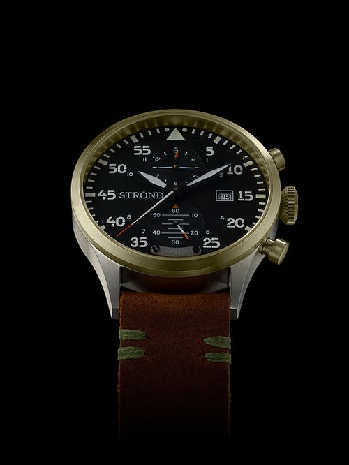 Strond DC-3 MKII: Limited Edition Aviation Watch - Swiss Movement & Dual Straps