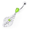 Enchanting Jeweled Belly Ring - Fancy Ancient Pot Design for Trendy Shoppers!