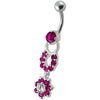 Trendy Elegant Silver Star Belly Ring – Dazzle Your Style!