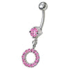 Trendy Multi Jeweled Belly Ring – Dazzling Body Jewelry for Every Occasion!