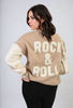 Edgy Erica Round Neck Rock & Roll Jumper - Elevate Your Style!