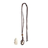 Handcrafted Macrame Necklace with White Agate: Timeless Elegance Awaits!