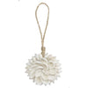 Ocean Bliss: Handmade Seashell Hanging Ornament - Coastal Charm for Any Space