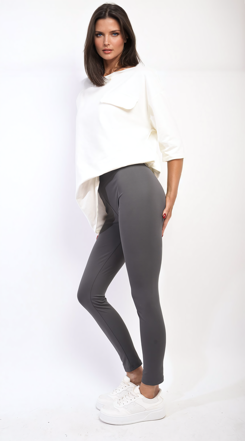 Ultimate Comfort: Diana Stretchy Waistband Second Skin Leggings