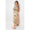 Chic Rosie Long Sleeve Maxi Dress with Flattering Belt - Must-Have Style!