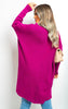 Janiyah Cozy Turtle Neck Longline Knitted Jumper - Chic & Stylish Warmth!