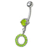 Trendy Multi Jeweled Belly Ring – Dazzling Body Jewelry for Every Occasion!