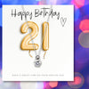 Charming 21st Birthday Gift Hamper: Necklace, Chocolates & Candle Delight