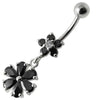 Trendy Fancy Wheel Dangling Belly Ring - Stylish Body Jewelry for You!