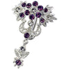 Trendy Crown-Shaped Silver Belly Ring for a Dazzling Look!